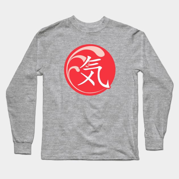 Red Ki Long Sleeve T-Shirt by jrotem